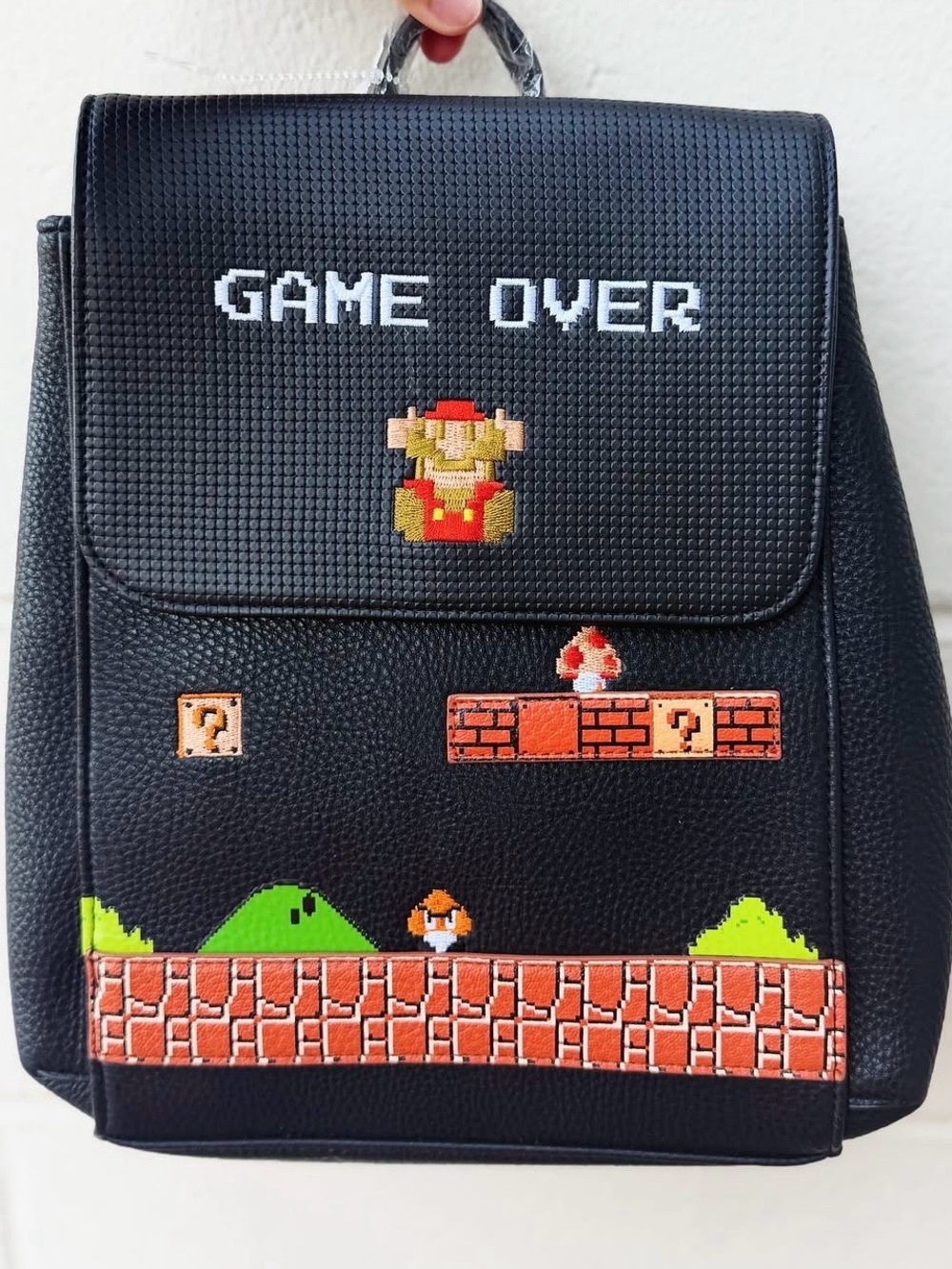Danielle Nicole Super Mario Bros. Game Over mini backpack